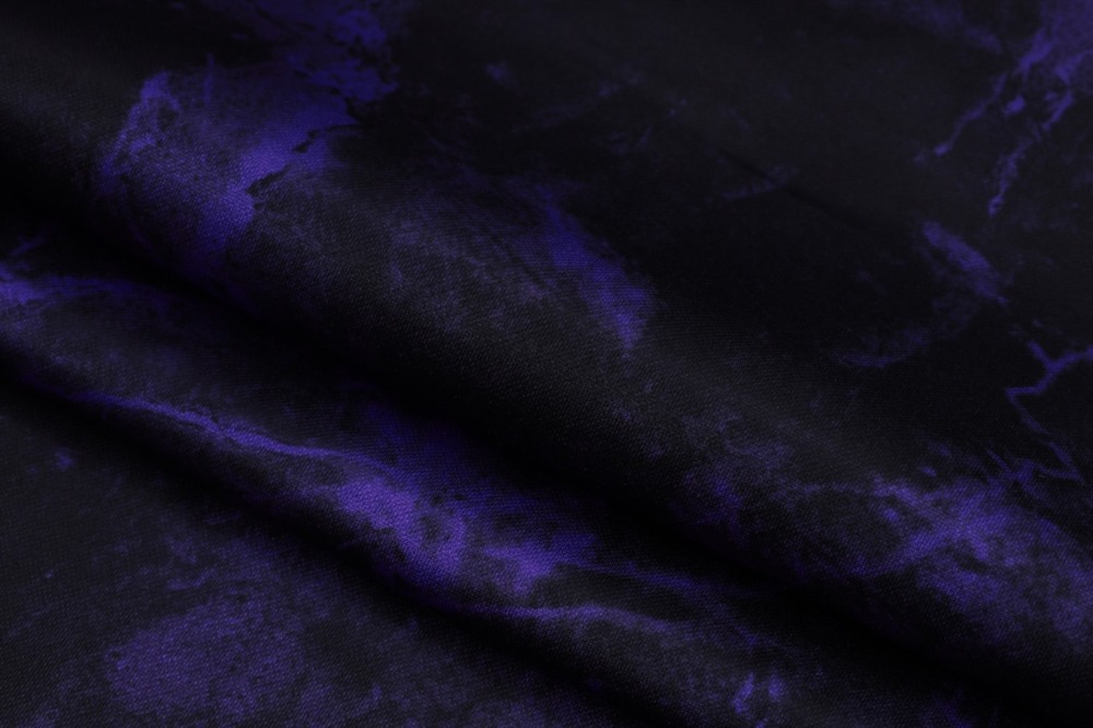 2026/27 Barcelona Black Purple Long-sleeved half-pull training kit