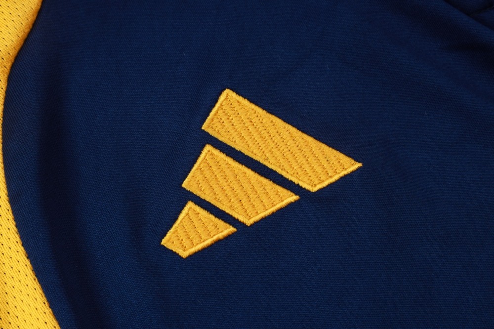 2026/27 Boca Royal Blue Long-sleeved half-pull training kit