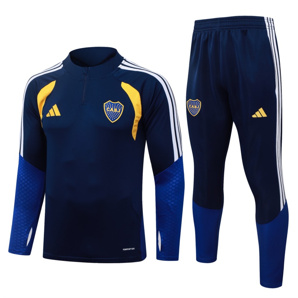 2026/27 Boca Royal Blue Long-sleeved half-pull training kit