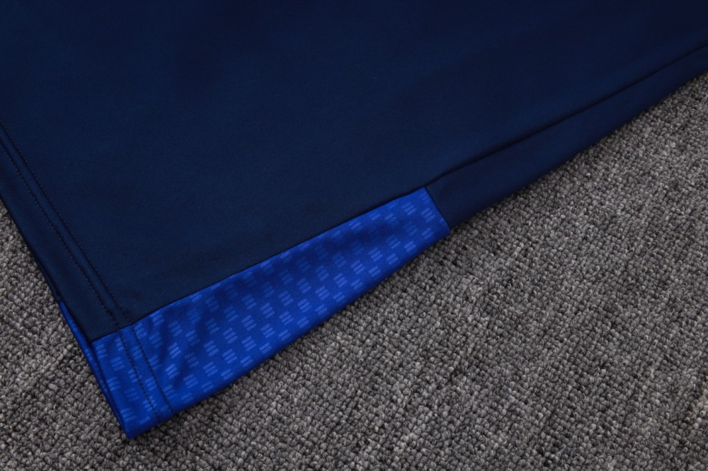 2026/27 Boca Royal Blue Long-sleeved half-pull training kit
