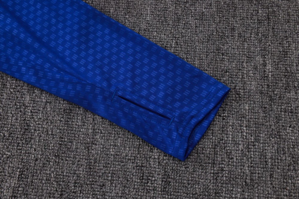 2026/27 Boca Royal Blue Long-sleeved half-pull training kit