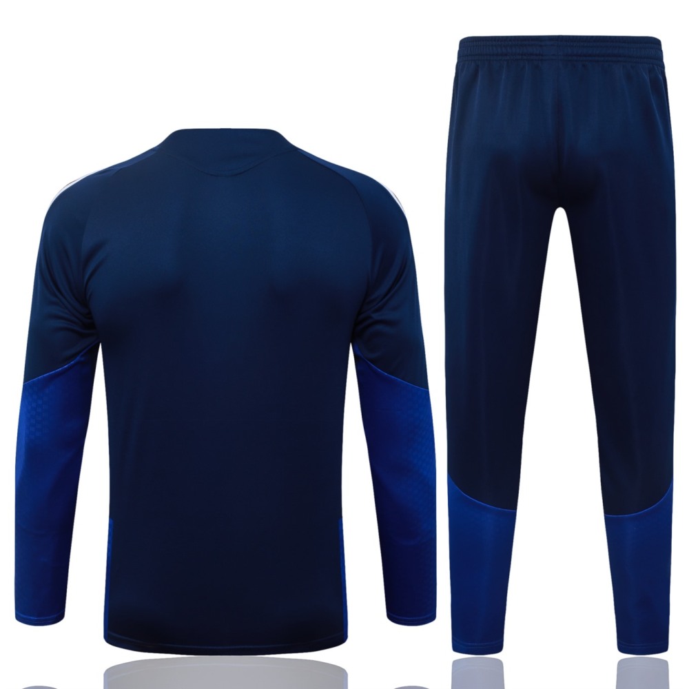 2026/27 Boca Royal Blue Long-sleeved half-pull training kit