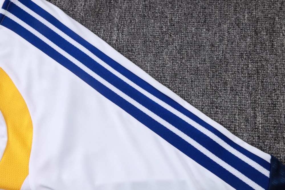 2026/27 Boca White Long-sleeved half-pull training kit