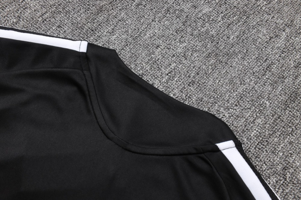 2026/27 Spain Black Long-sleeved half-pull training kit