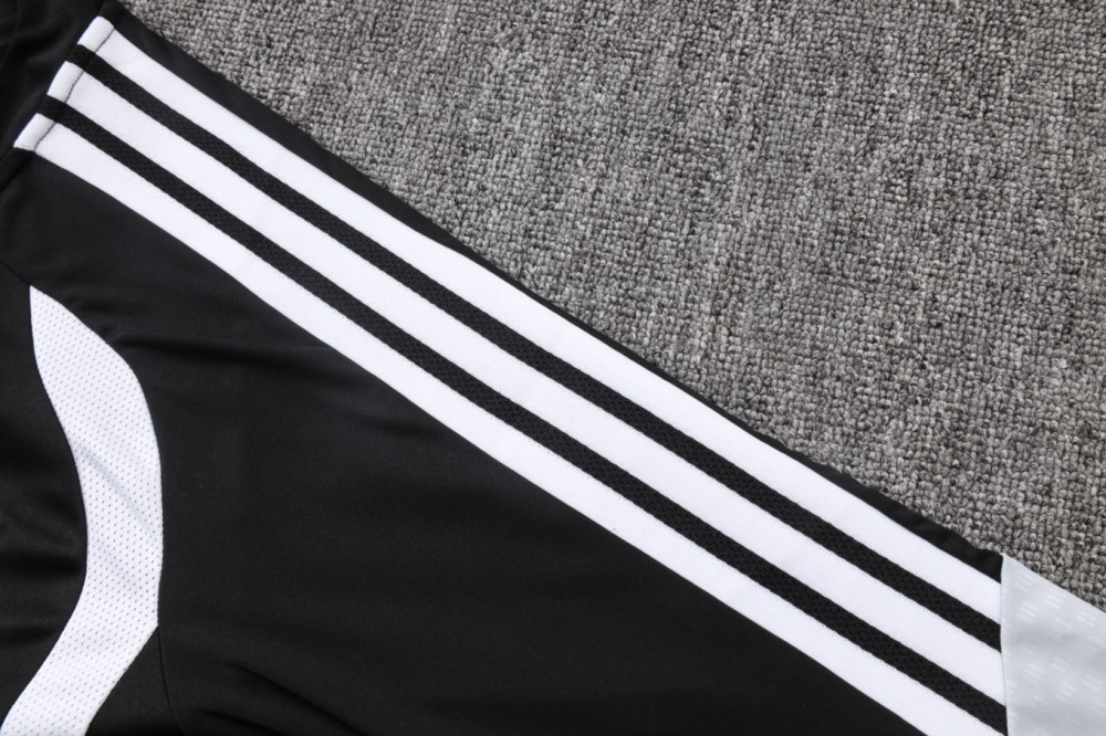 2026/27 Spain Black Long-sleeved half-pull training kit