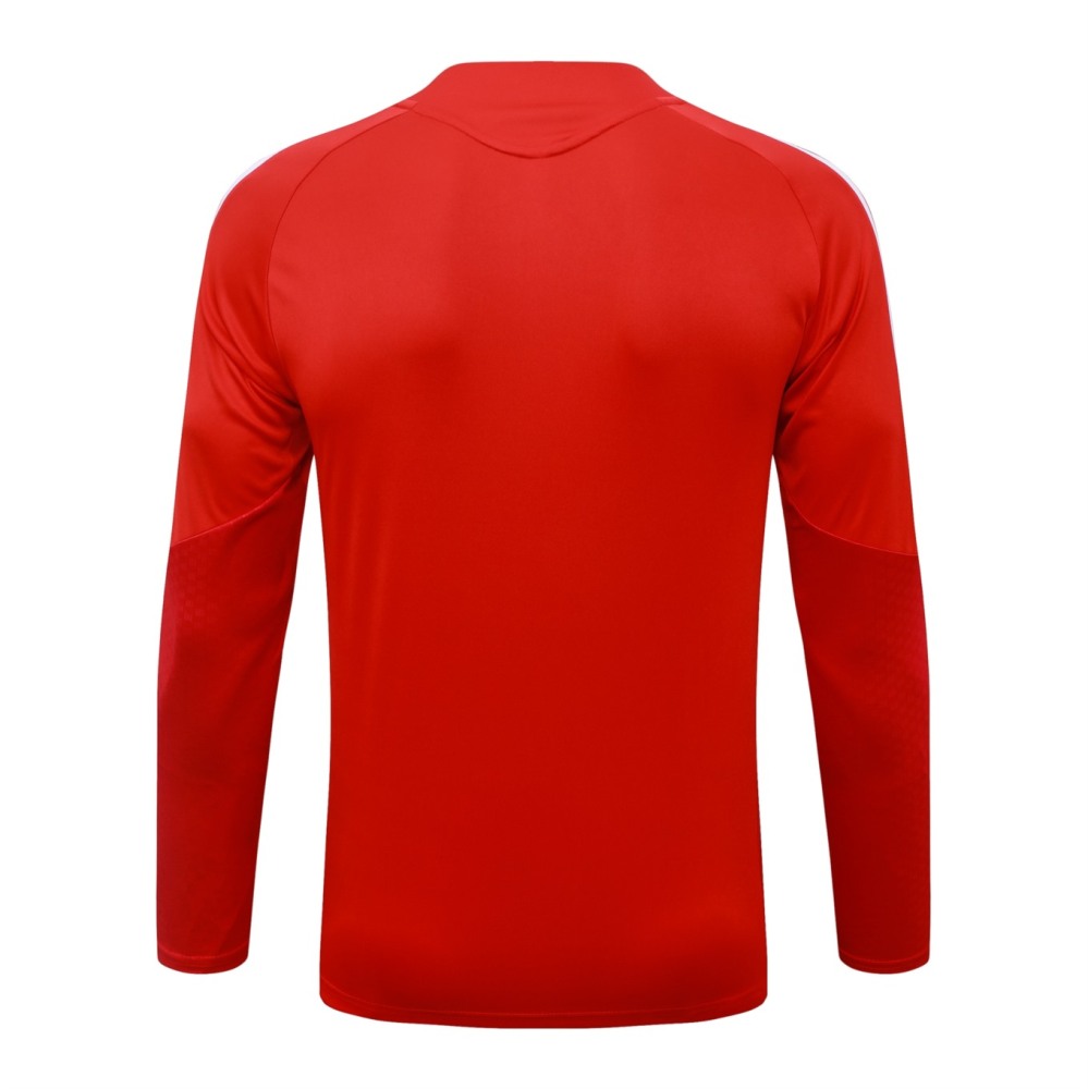 2026/27 Riverbed Red Long-sleeved half-pull training kit