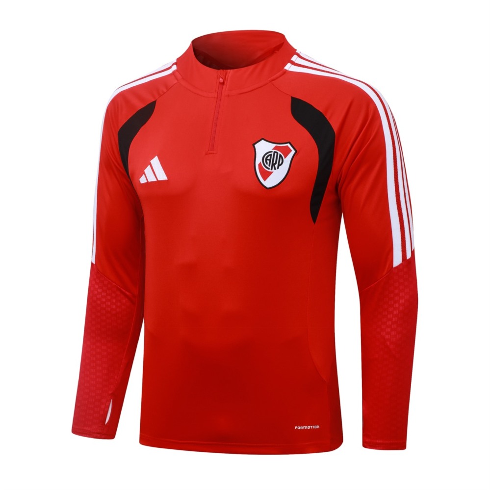 2026/27 Riverbed Red Long-sleeved half-pull training kit