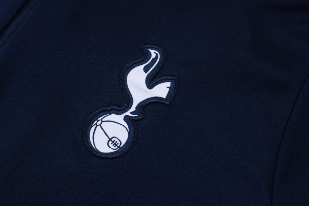 2026/27 Tottenham Royal blue Long-sleeved half-pull training kit