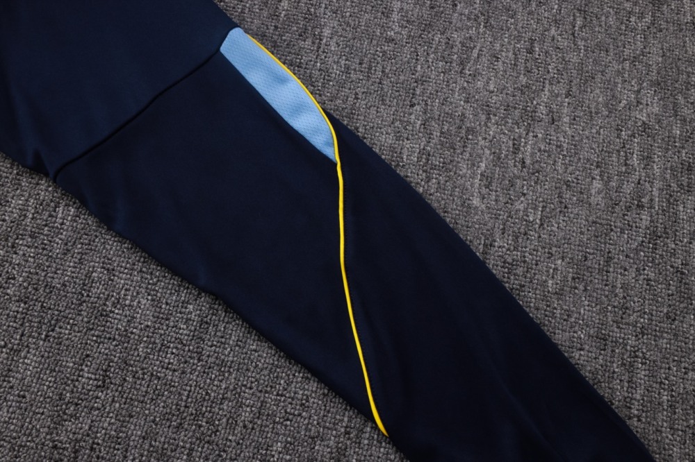 2026/27 Tottenham Royal blue Long-sleeved half-pull training kit
