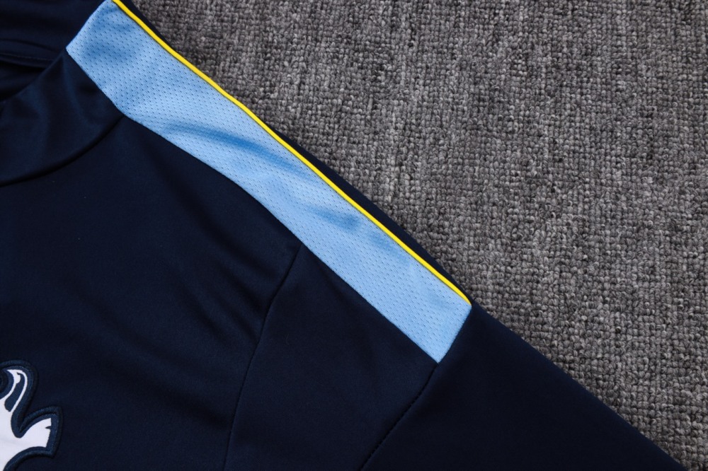 2026/27 Tottenham Royal blue Long-sleeved half-pull training kit