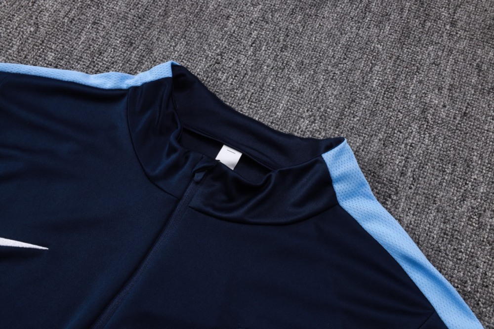 2026/27 Tottenham Royal blue Long-sleeved half-pull training kit