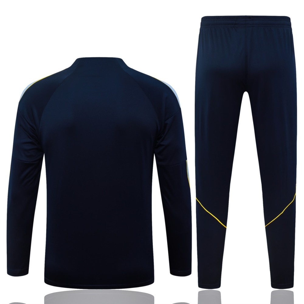 2026/27 Tottenham Royal blue Long-sleeved half-pull training kit