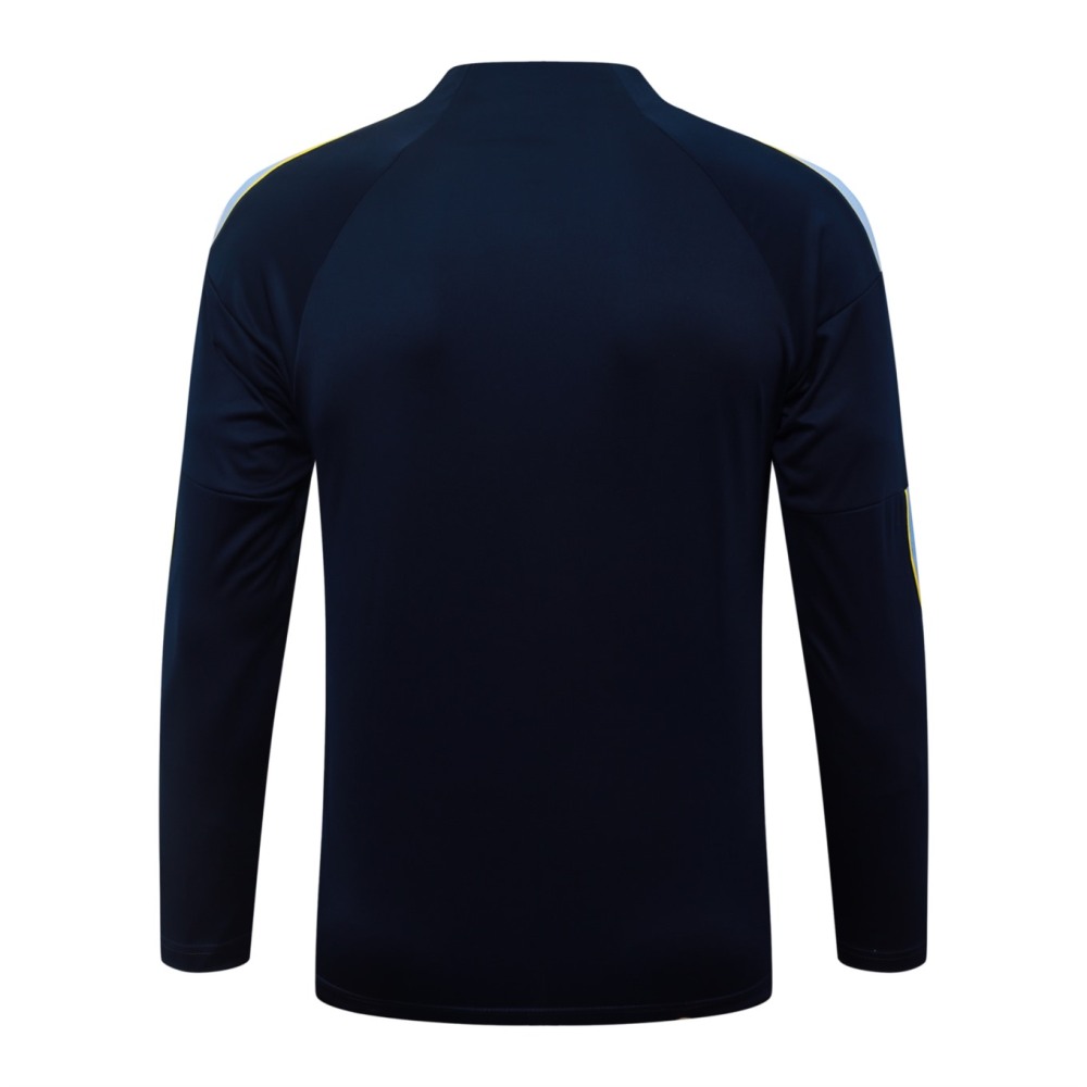 2026/27 Tottenham Royal blue Long-sleeved half-pull training kit