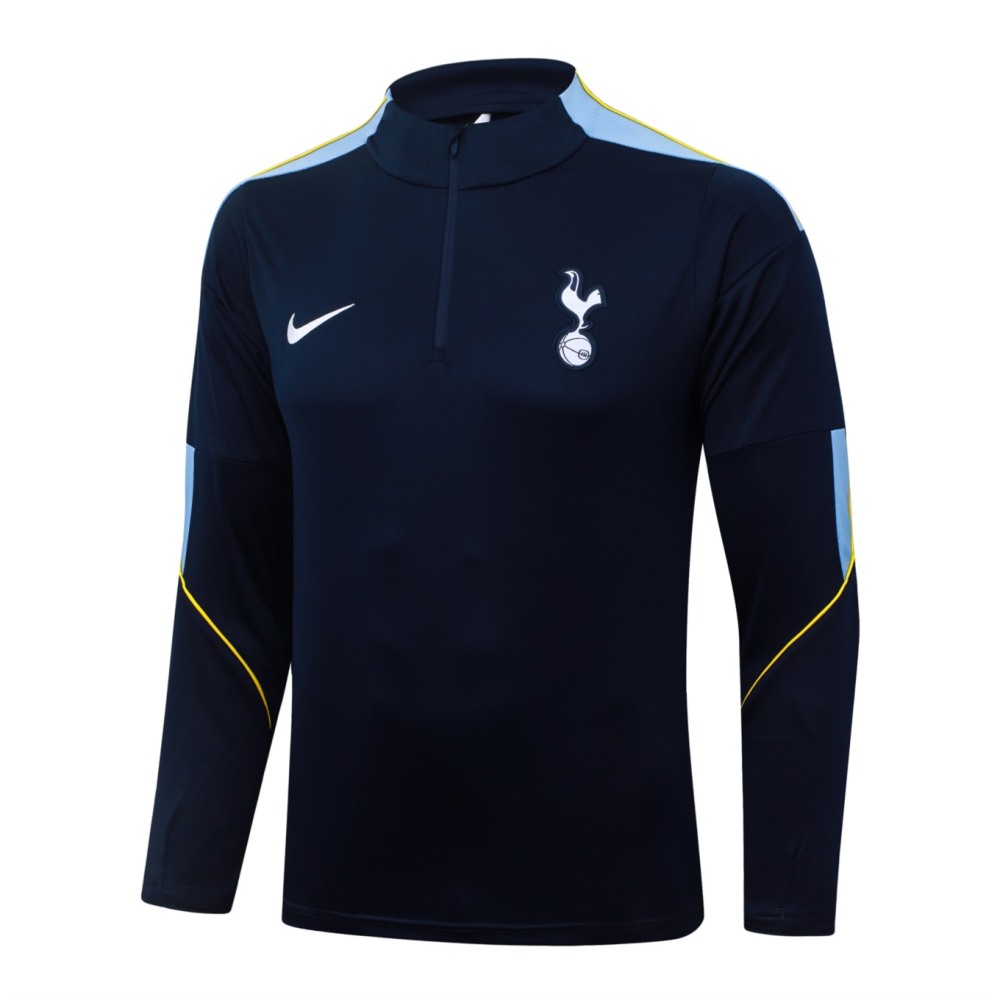 2026/27 Tottenham Royal blue Long-sleeved half-pull training kit