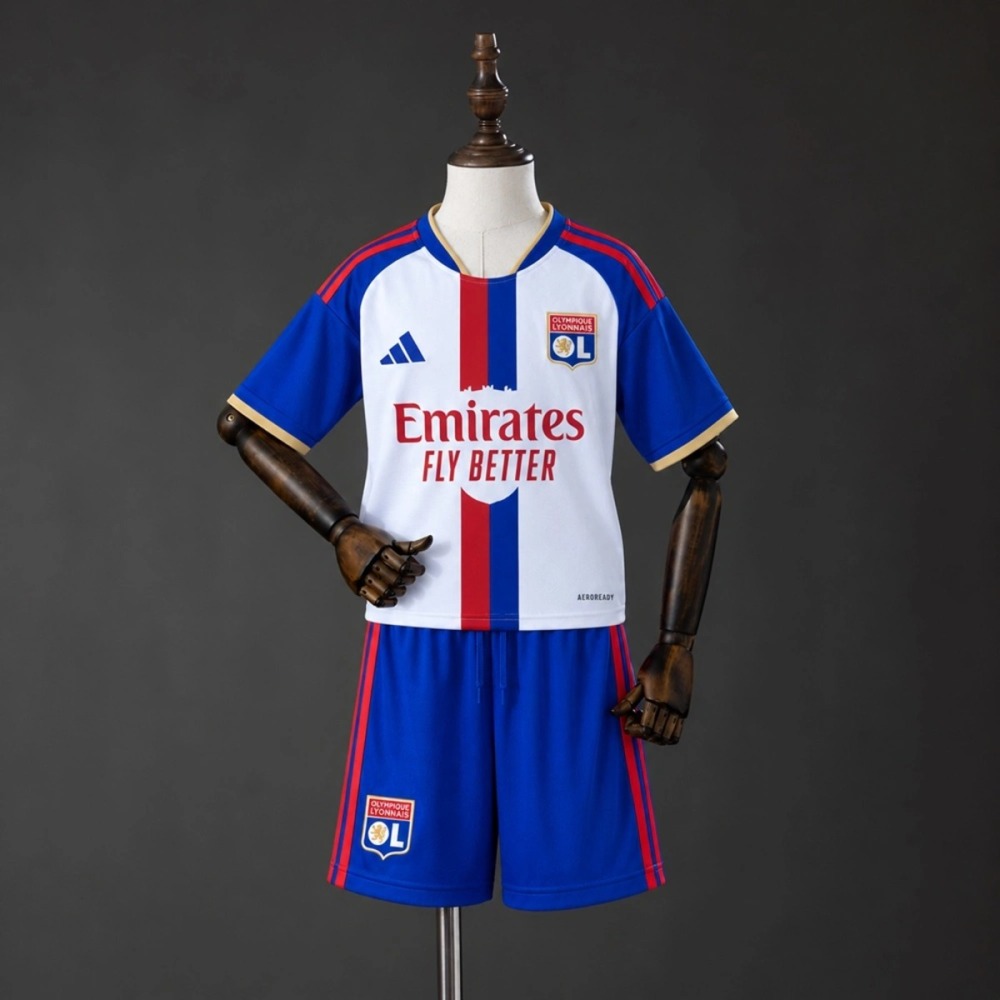 2026/27 Olympique Lyonnais Home Kids Kits