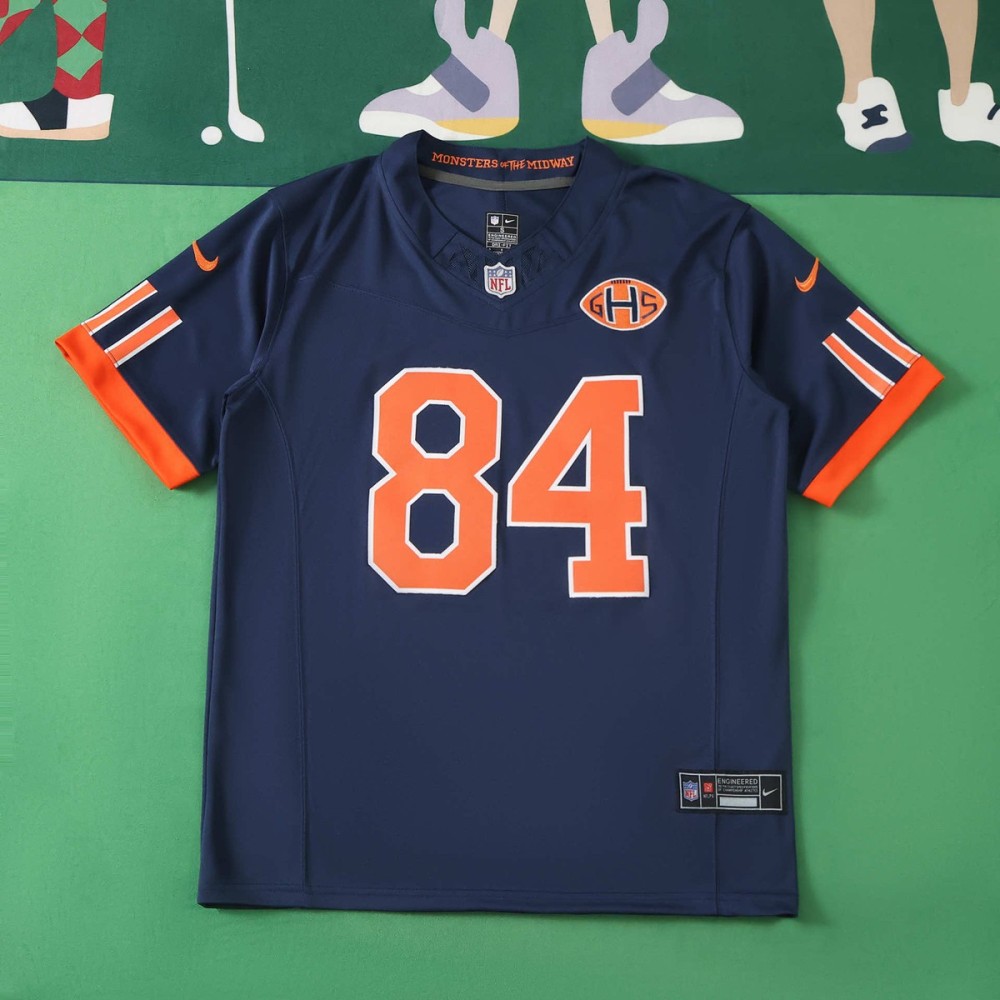 NFL Chicago Bears 2026 Deep Blue Jeysey LOVELAND#84