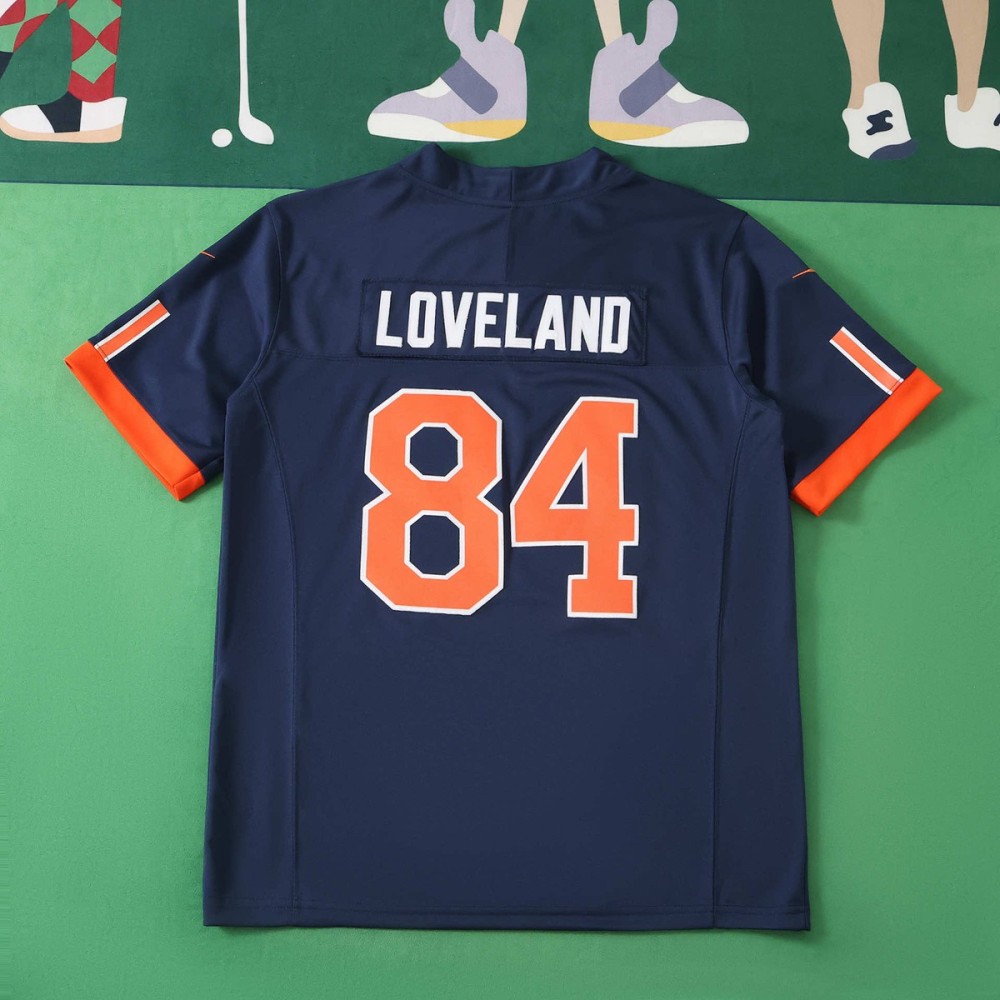 NFL Chicago Bears 2026 Deep Blue Jeysey LOVELAND#84