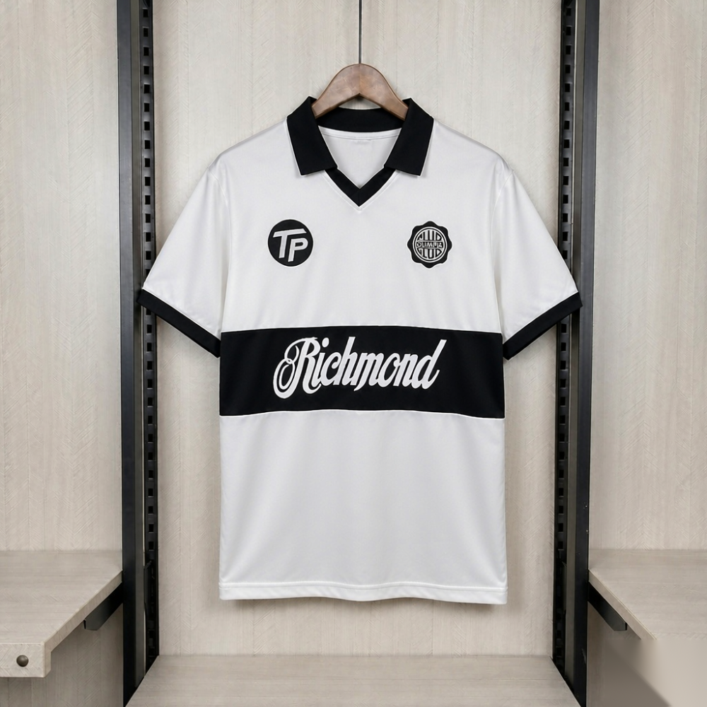 Retro 1980/81 Club Olimpia Home Jersey Fan Version