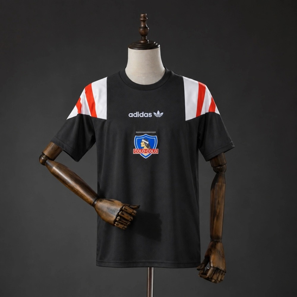 2026/27 Colo Colo EQT Black Jersey Fan Version