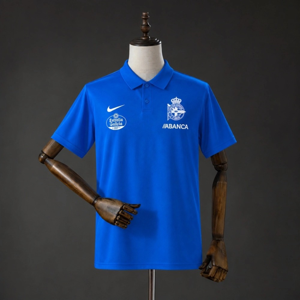 2026/27 Deportivo La Coruna Blue POLO Fan Version