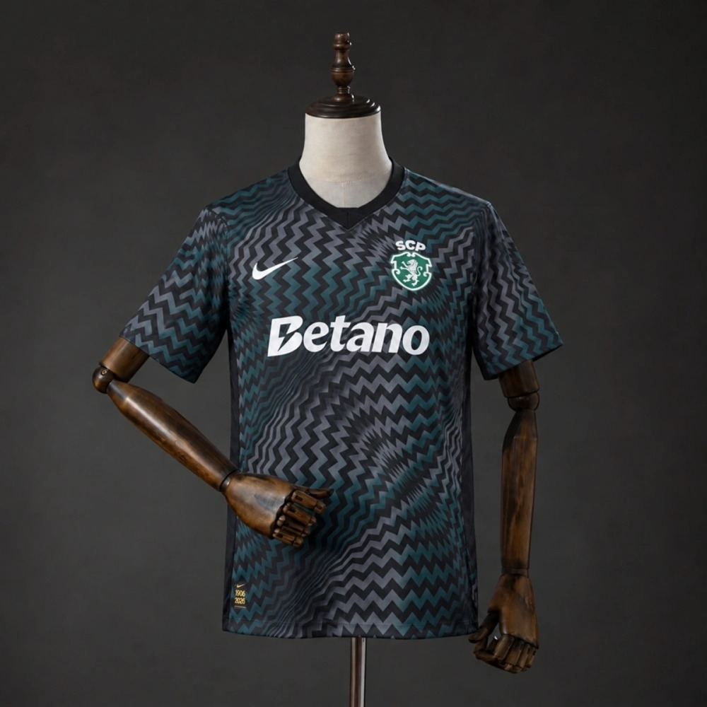 2026 Sporting Lisbon Goalkeeper Grey Jersey Fan Version