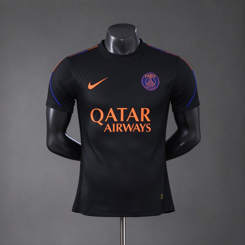 2026/27 PSG Training Black Jersey Player Version
