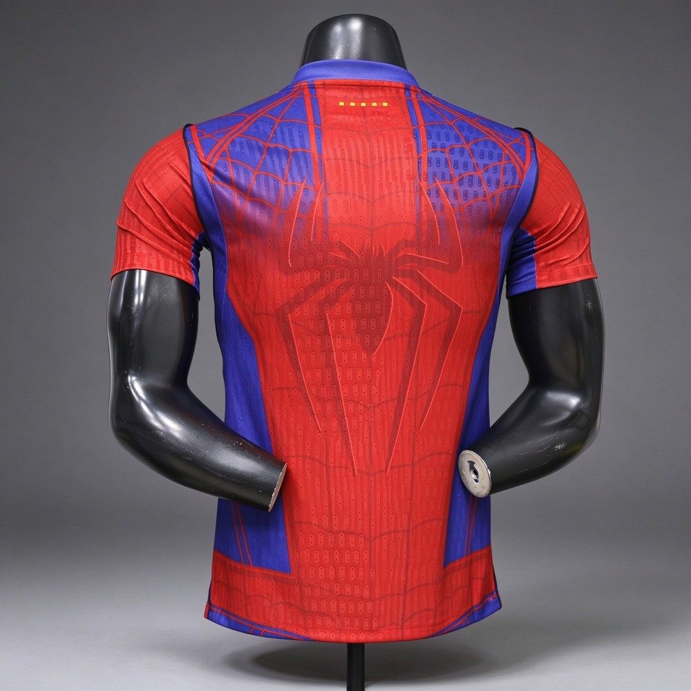 2026 Barcelona Spider-Man Jersey Player Version