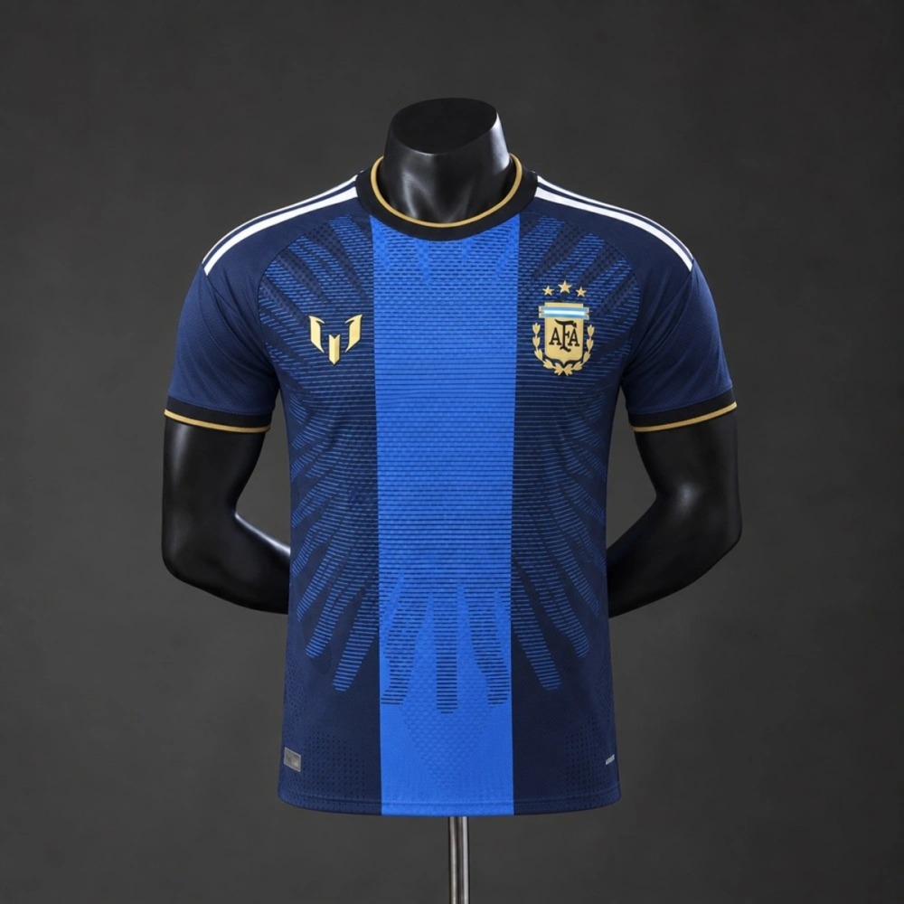 2026 Argentina Messi Farewell Royal Blue Jersey Player Version