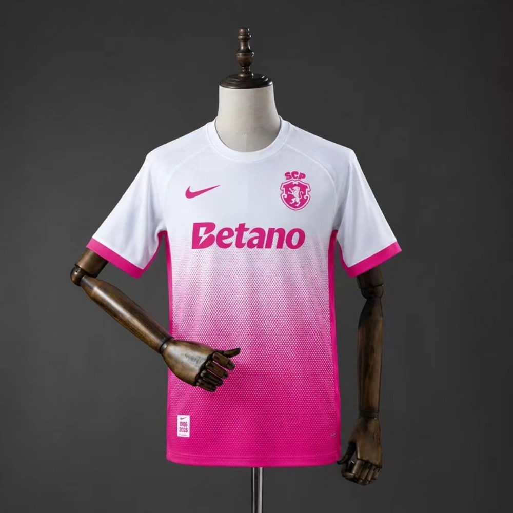 2026/27 Sporting CP October Pink Jersey Fan version