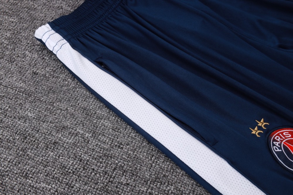 2026/27 PSG White Long-sleeved half-pull training kit