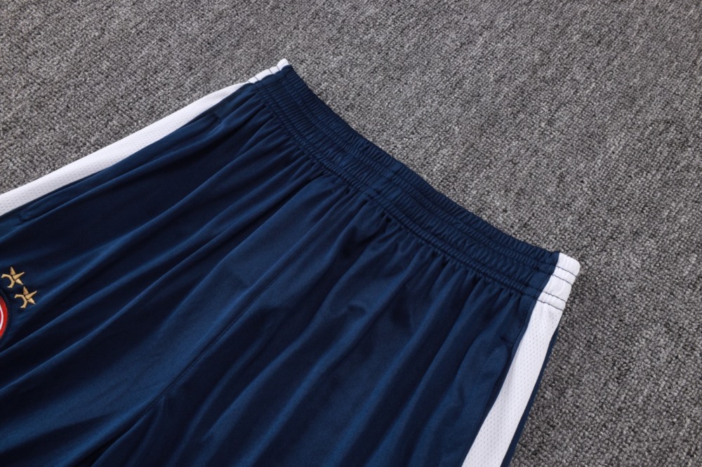 2026/27 PSG White Long-sleeved half-pull training kit