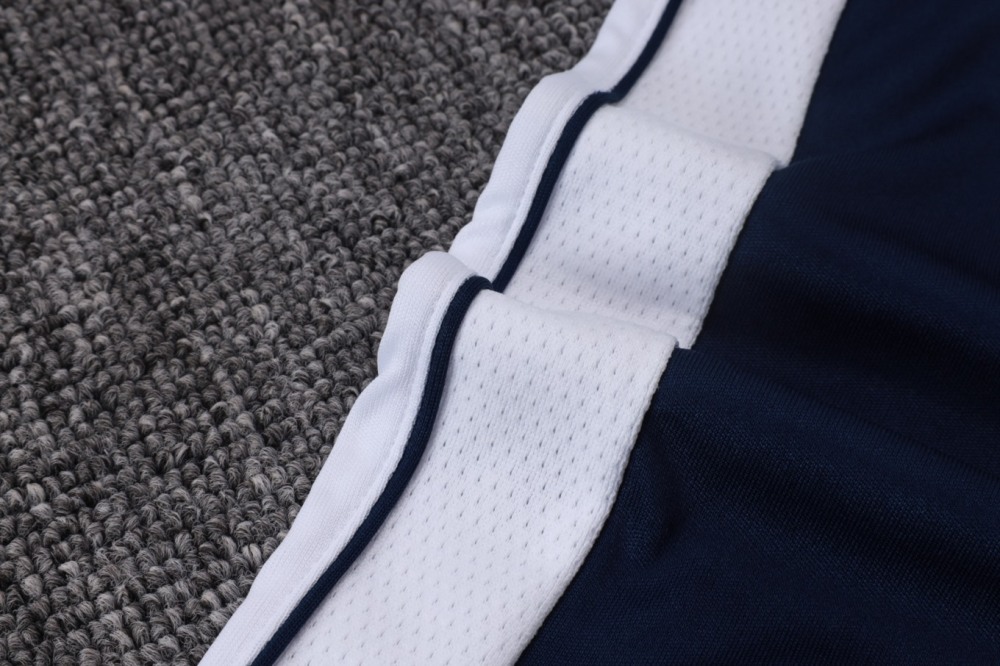 2026/27 PSG White Long-sleeved half-pull training kit