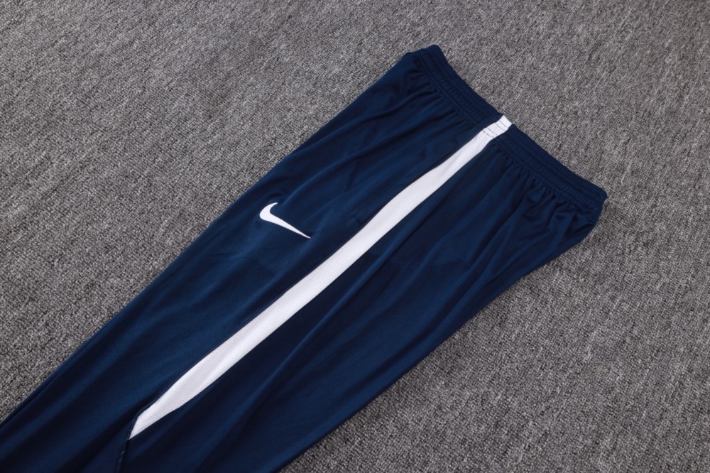 2026/27 PSG White Long-sleeved half-pull training kit