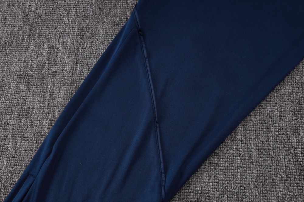 2026/27 PSG White Long-sleeved half-pull training kit