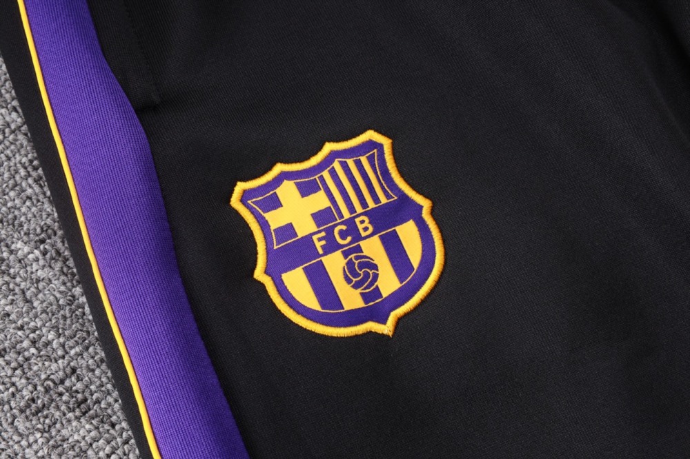 2026/27 Barcelona Black Jacket Training Suit Set