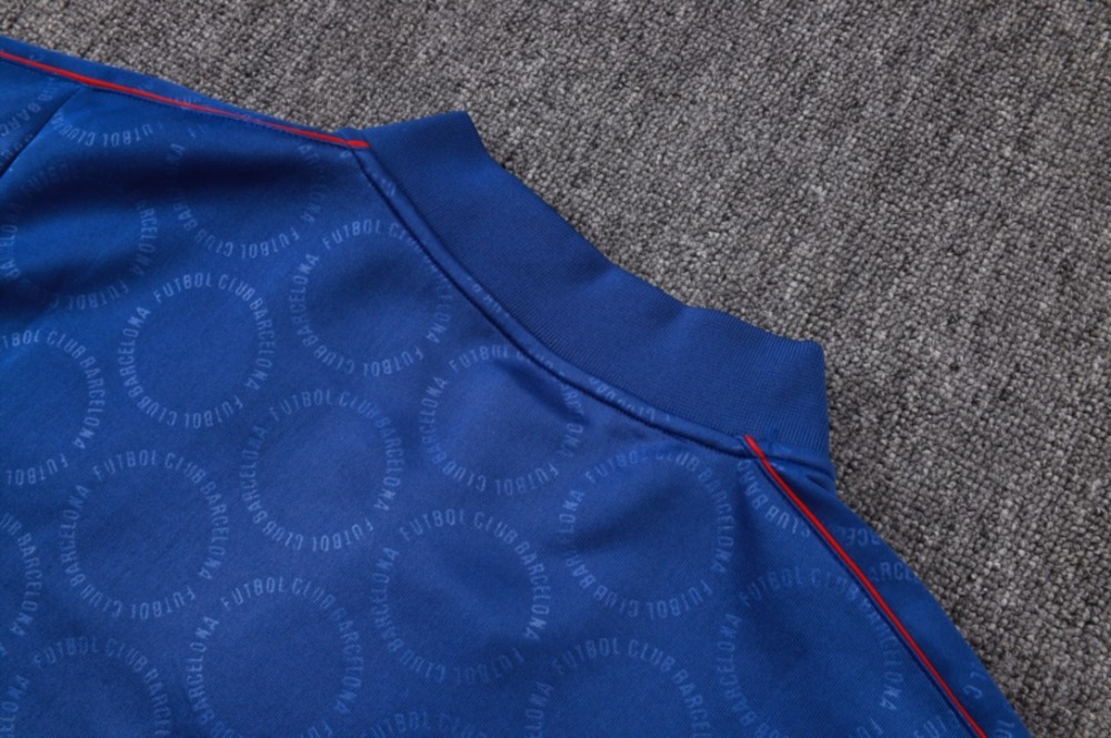 2026/27 Barcelona Blue Jacket Training Suit Set