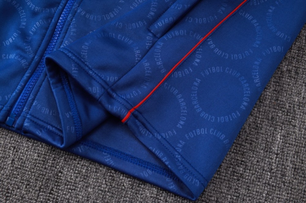 2026/27 Barcelona Blue Jacket Training Suit Set
