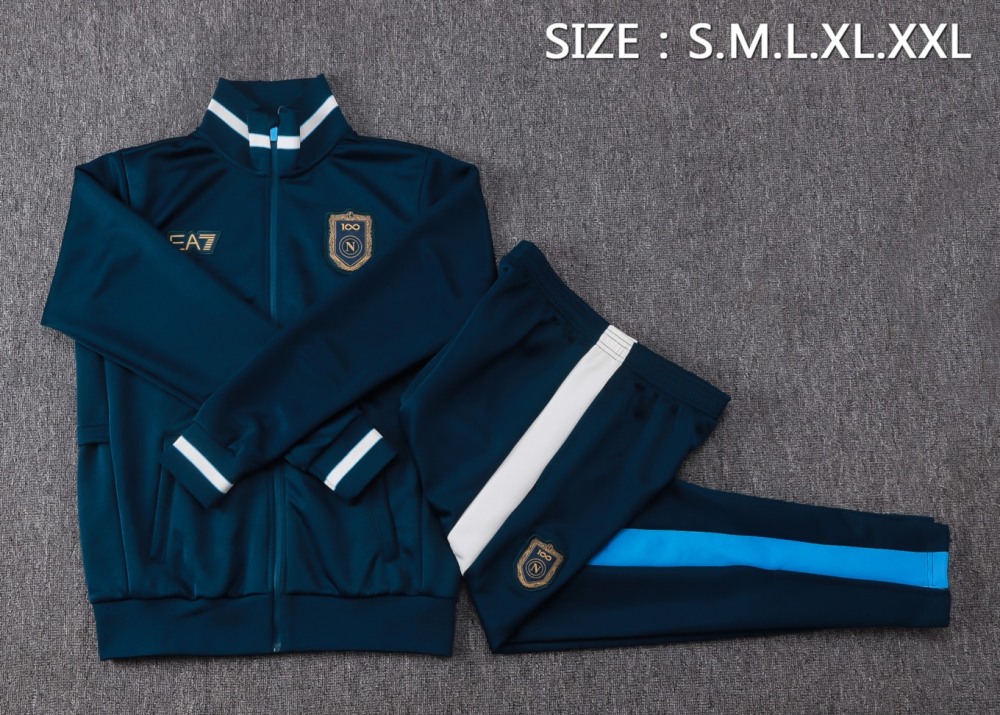 2026/27 Naples Ink blue Jacket Training Suit Set