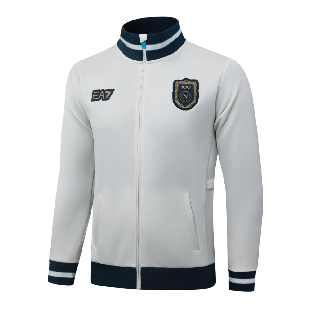 2026/27 Naples Beige Jacket Training Suit Set