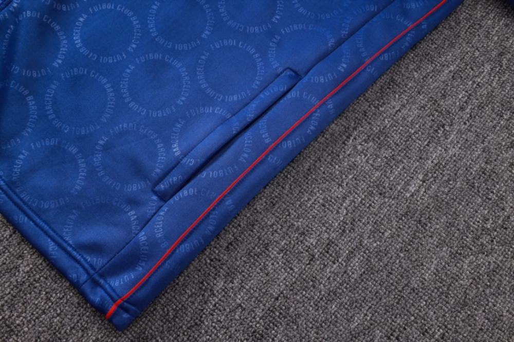 2026/27 Barcelona Blue Jacket Training Suit Set