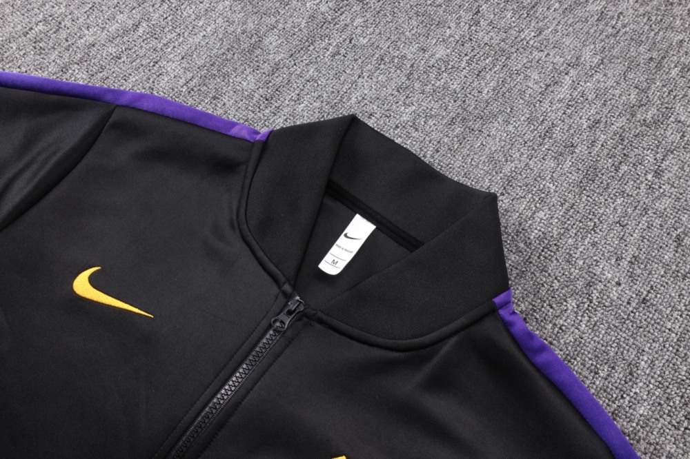 2026/27 Barcelona Black Jacket Training Suit Set