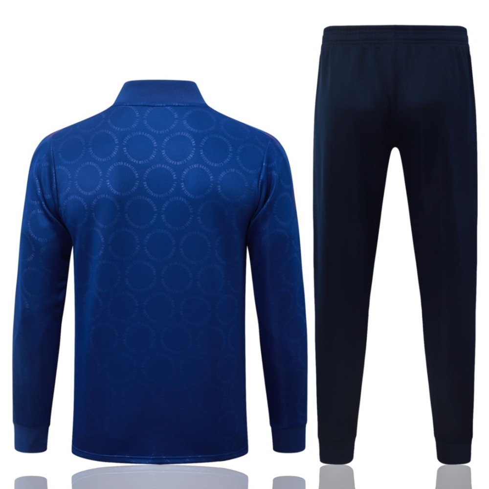 2026/27 Barcelona Blue Jacket Training Suit Set