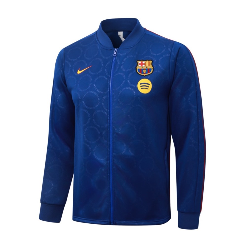 2026/27 Barcelona Blue Jacket Training Suit Set