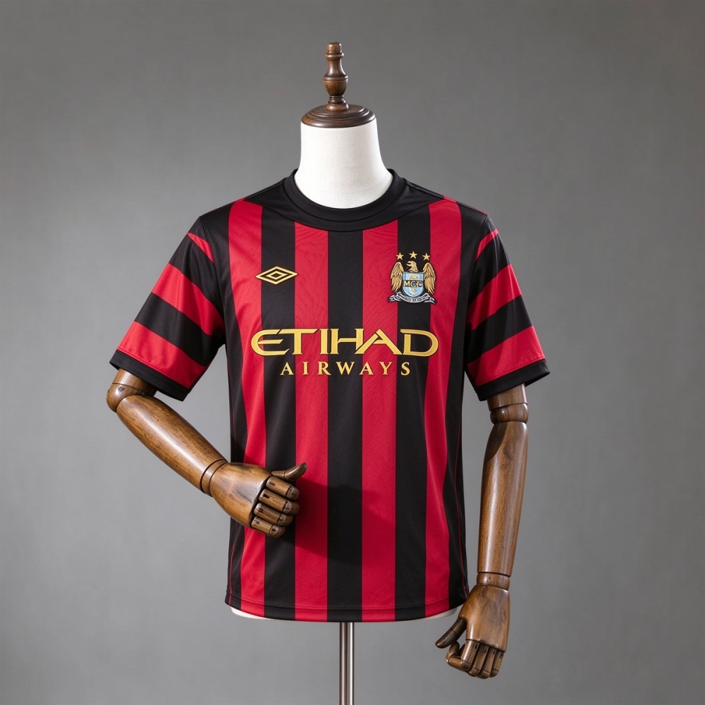 Retro 2011/12 Manchester City Away Jersey Fan Version