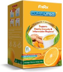 FitRx - CuminUP60 Orange Flavored Turmeric Curcumin Drink