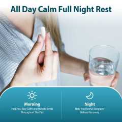 EuBone Magnesium Capsules, Magnesium Oxide and Glycinate 420mg, Extra Strength - High Absorption - Support Cognitive and Bone Health - Improve Calcium Absorption and Balance Woman's Hormones