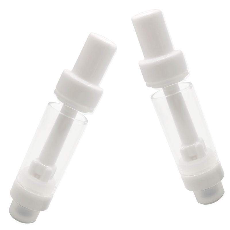 New 2Grams Disposable Full Ceramic Mouthpiece 510 vape Cartridge for CBD battery
