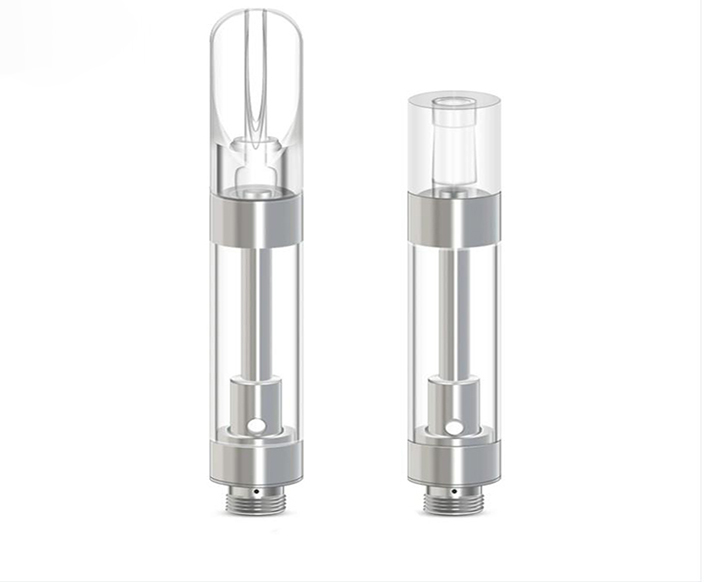 0.5ml 0.8ml 1ml Disposable Dank Ceramic Mouthpiece 510 Cartridge for CBD battery wholesale