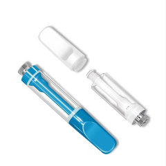 Empty 0.5ml 1ml Disposable Full Ceramic Mouthpiece 510 vape Cartridge for CBD battery