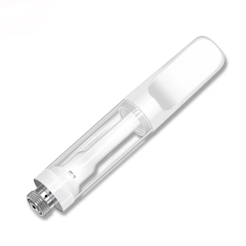 Empty 0.5ml 1ml Disposable Full Ceramic Mouthpiece 510 vape Cartridge for CBD battery
